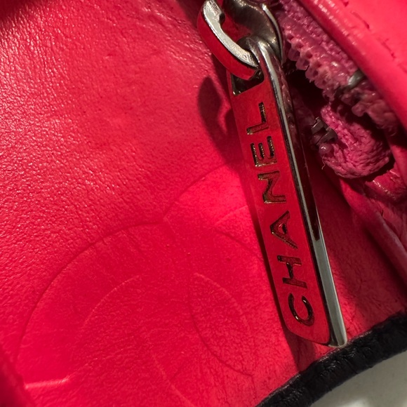 💯Authentic CHANEL Quilted Cambon Long Black Calfskin w/ Silver Hardware - Picture 5 of 8